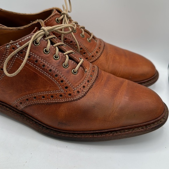 Allen Edmonds Finch tan leather lace-up shoes, size 10 main image 8